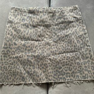 Pistola Leopard Print Skirt